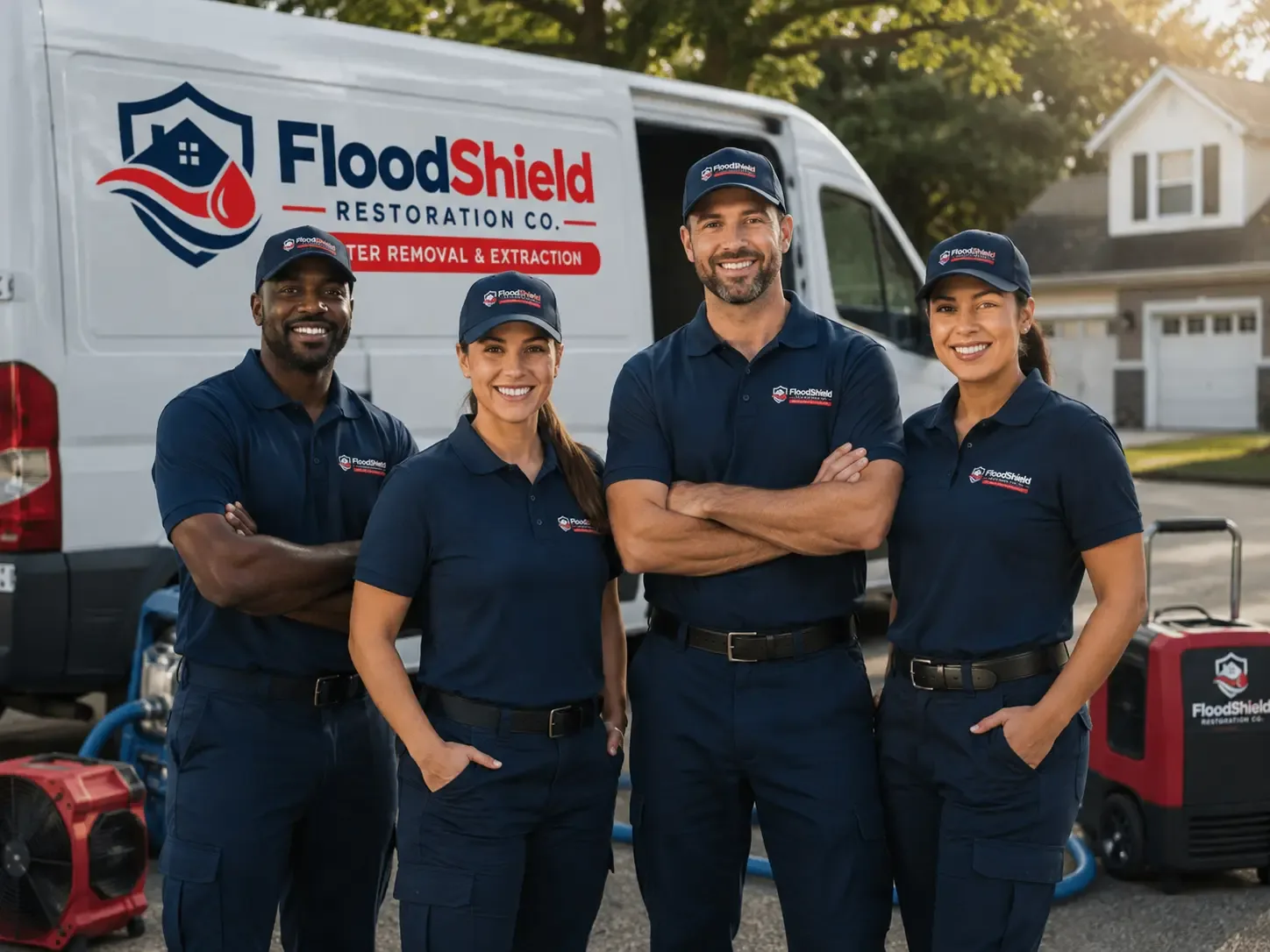 Flood Damage Restoration company in Chesterville, OH